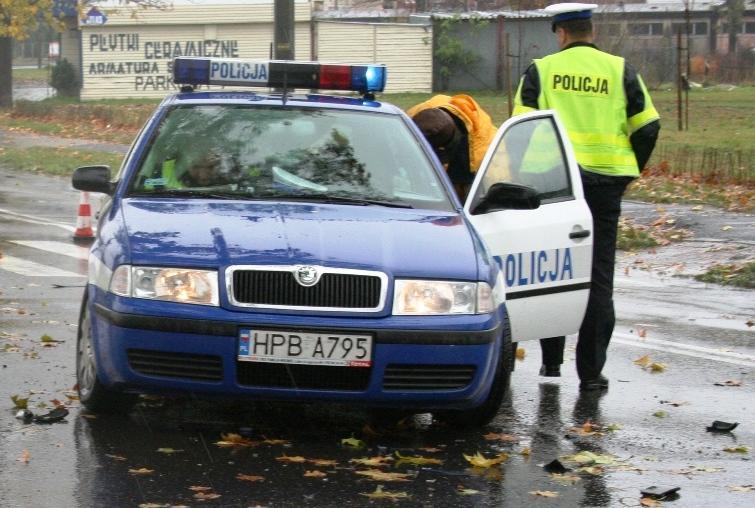 Policja przestrzega