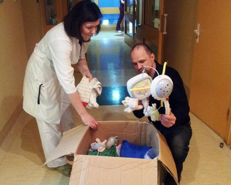 Pierwsze paczki są już w szpitalu