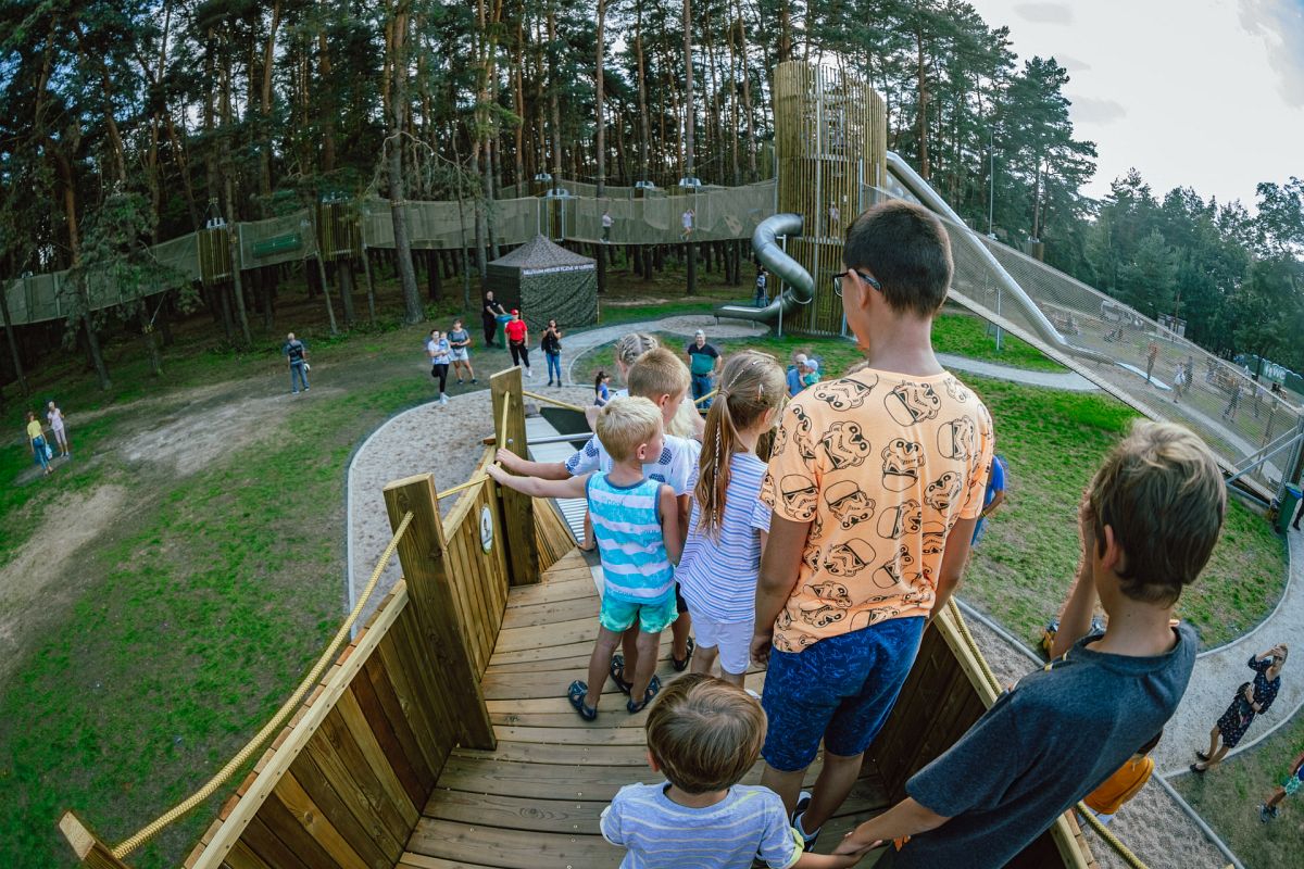 Park Linowy czynny do końca października