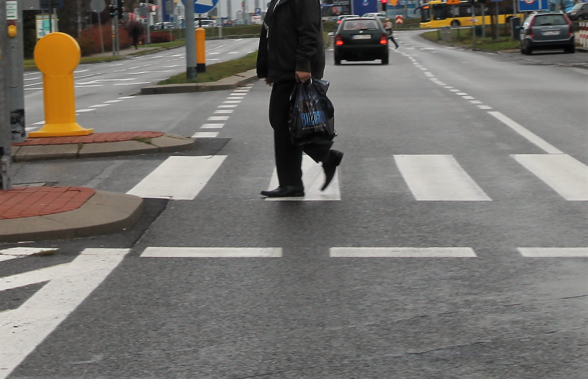 Tłumaczyła, że nie zauważyła pieszej