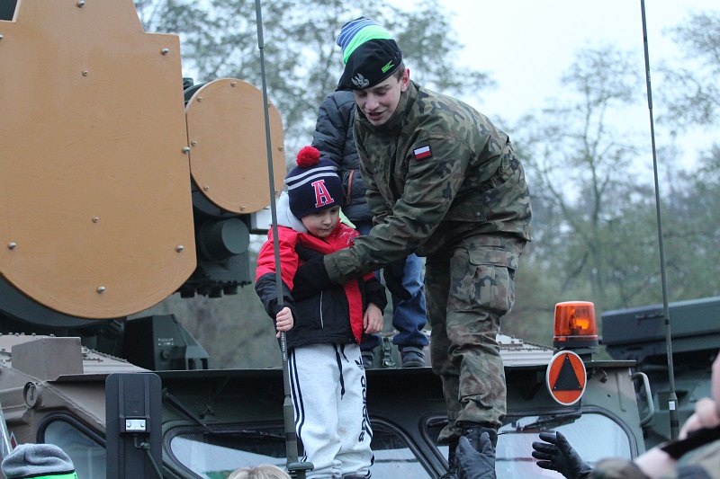 Żołnierze znowu w Lubinie. Tym razem pod halą