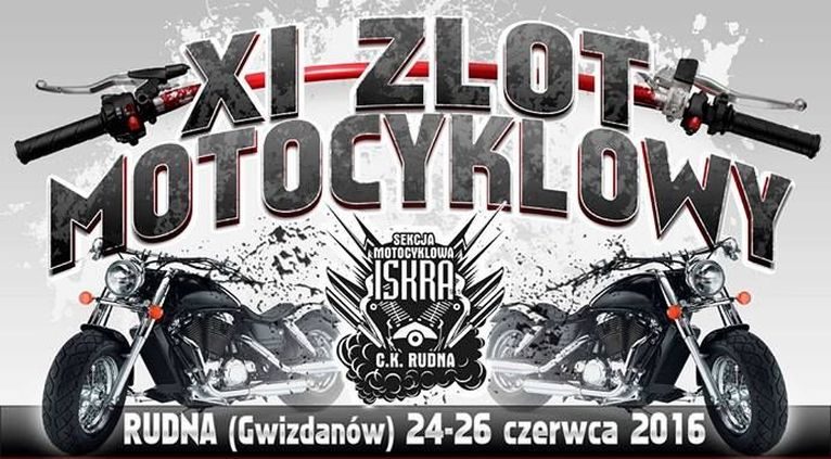 plakat 11 zlot motocyklistów