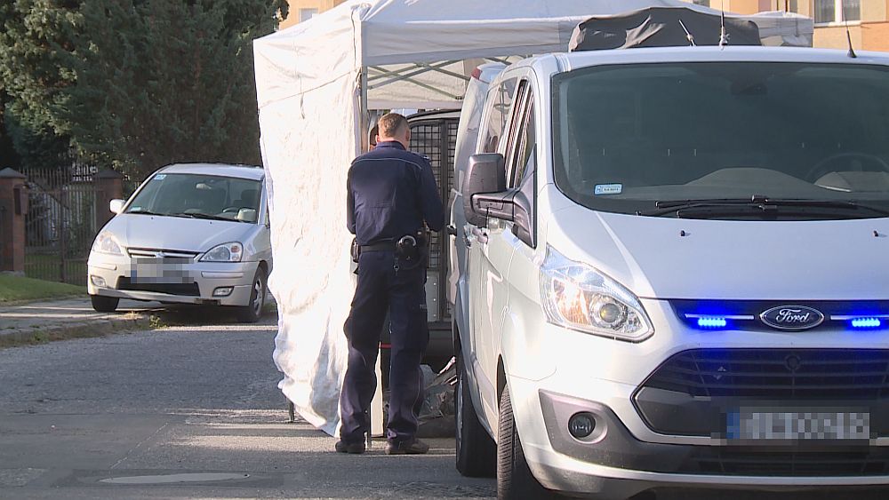 Ciało znalezione na ul. Wrzosowej