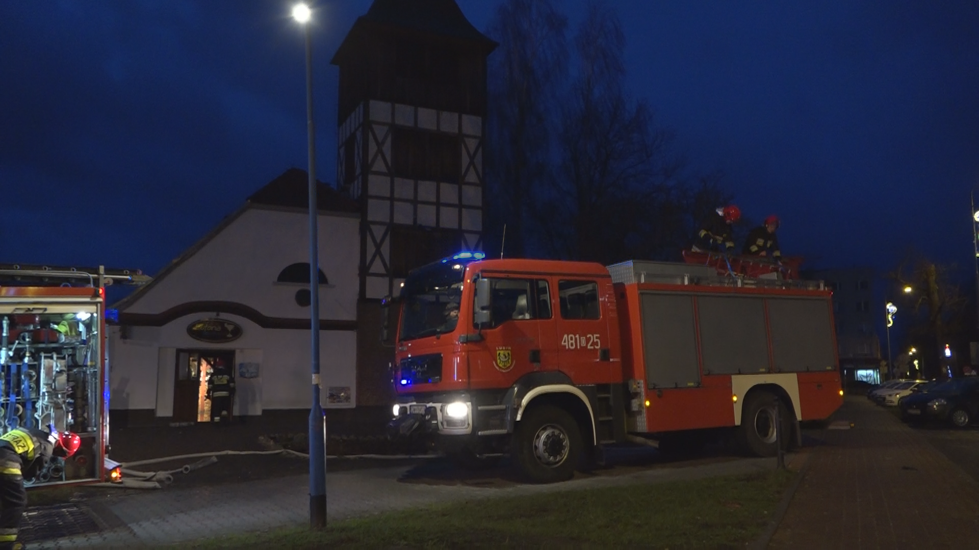 Próbował podpalić pub, nagrał go monitoring