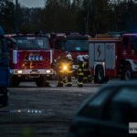 pożar, hala Deko-Bau, fot. Konrad Sąbkiewicz (4)