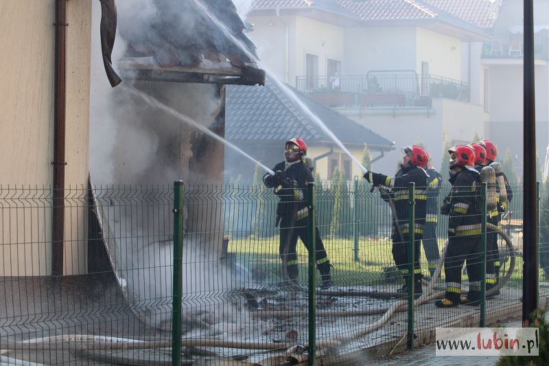 Pożar na Wileńskiej. Zaczęło się od skutera