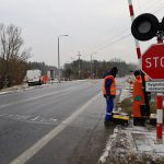 przejazd kolejowy, Legnicka, szlaban, 2021 (3)