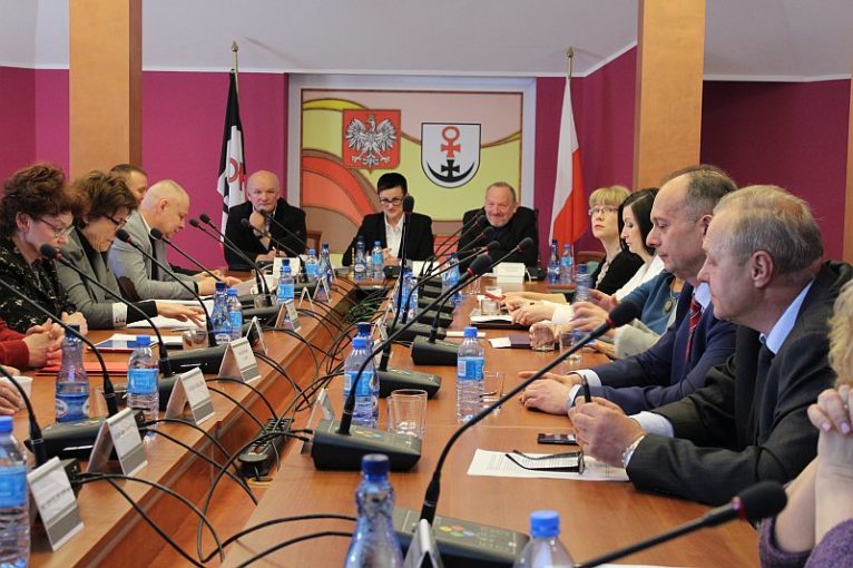 Sesja rady powiatu lubińskiego