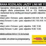 rozkład jazdy autobus 112