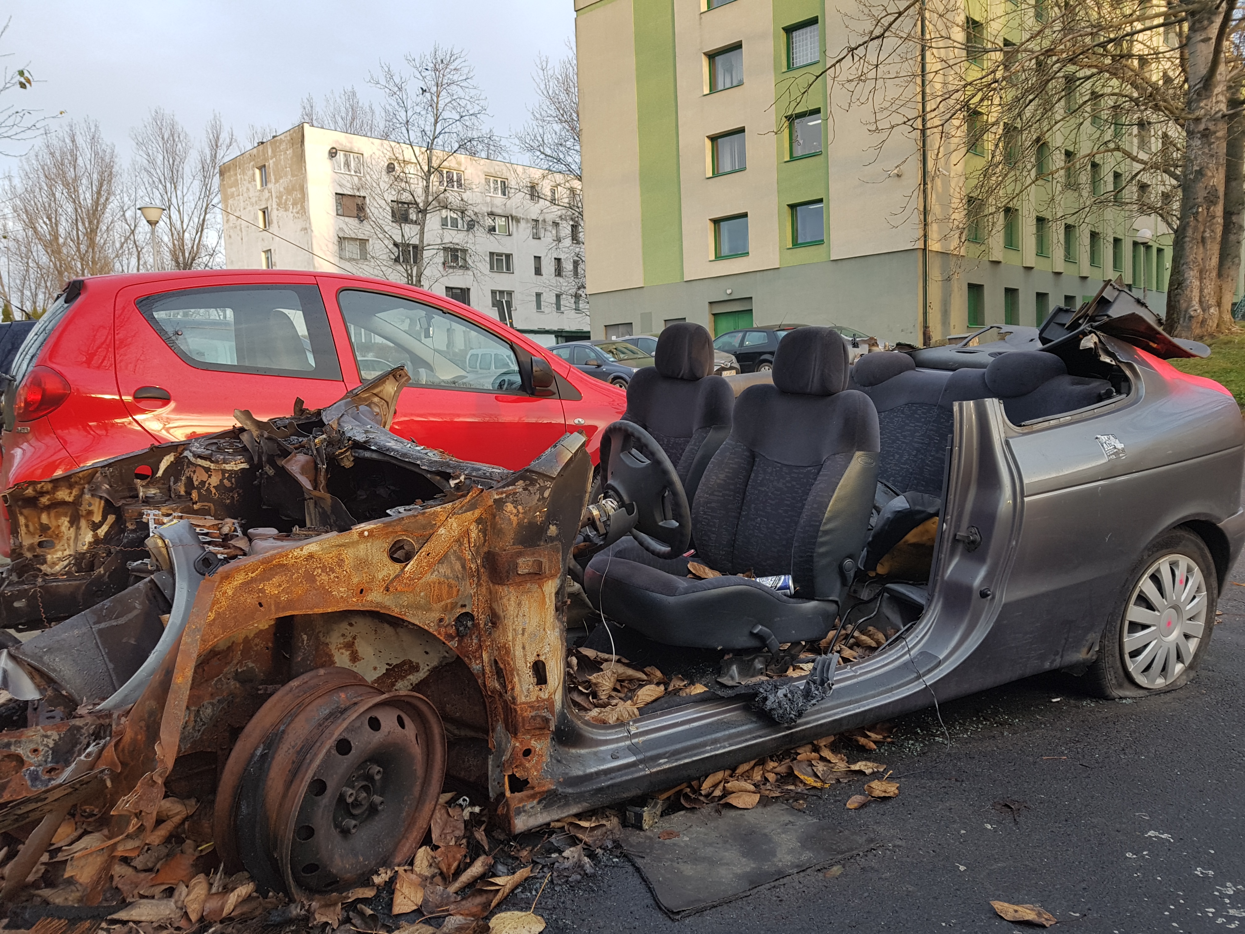 Ukradli wszystko, zostawili wrak