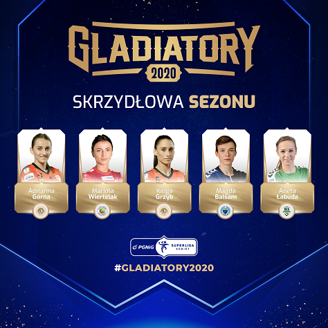 Historyczne nominacje do Gladiatorów. Są Miedziowe