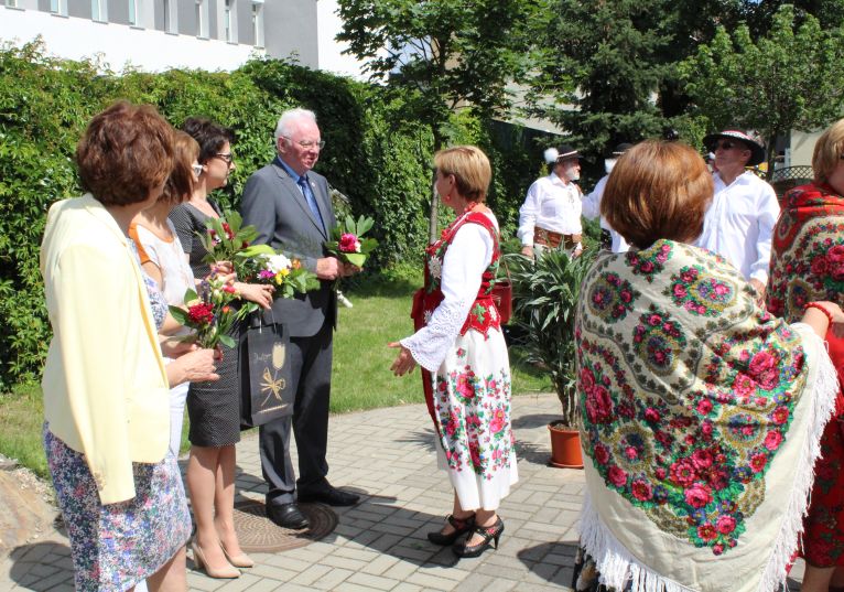 Pacjenci mają swój skwer