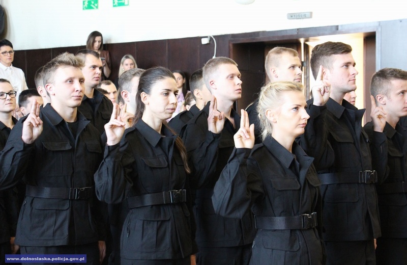 Nowi policjanci na Dolnym Śląsku