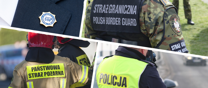 Służby mundurowe będą modernizowane