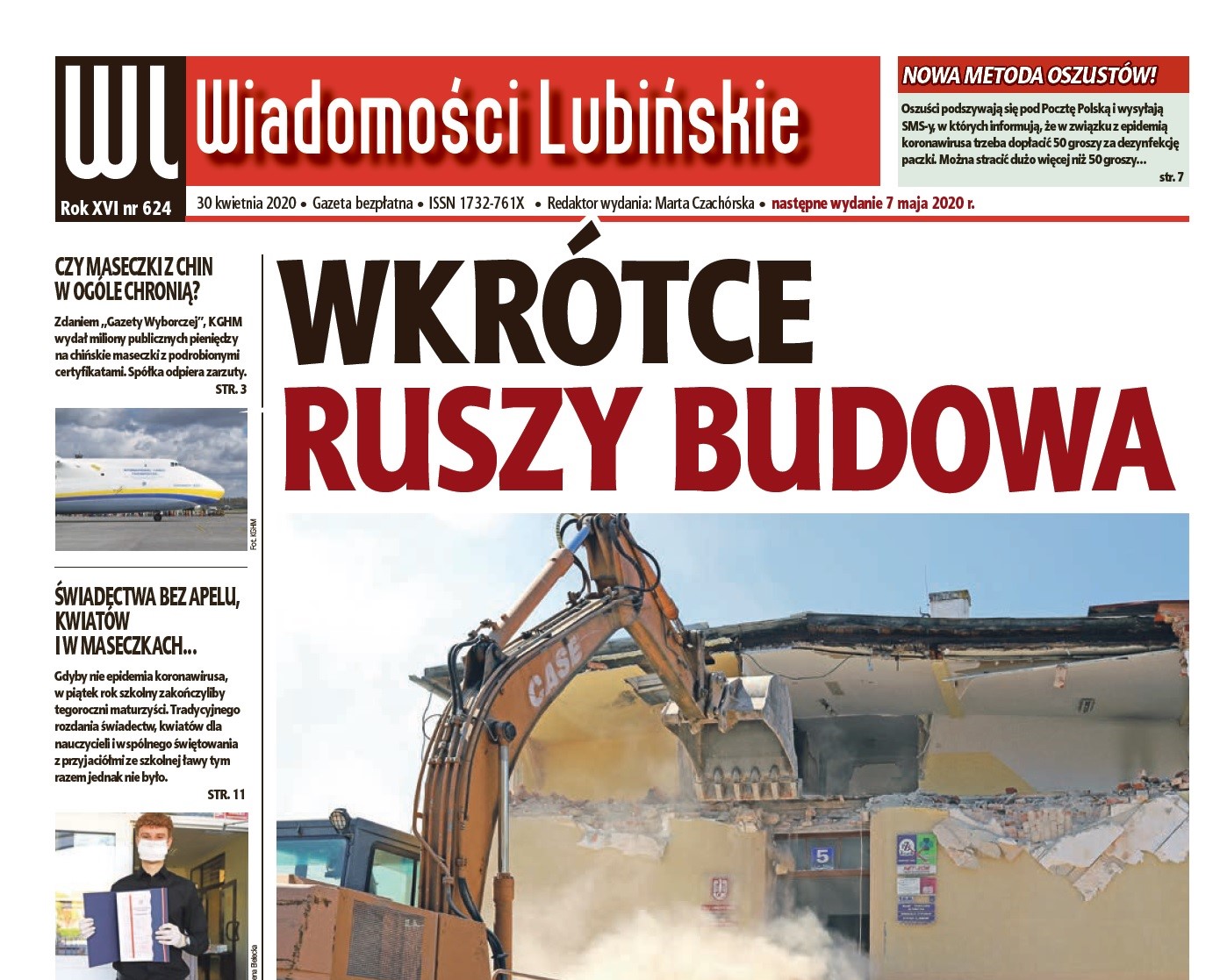 Kolejne wydanie „Wiadomości Lubińskich”