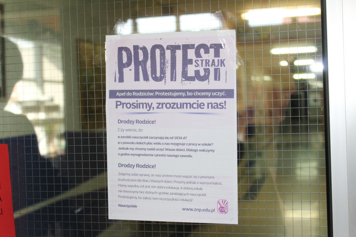 Wszystkie lubińskie szkoły strajkują