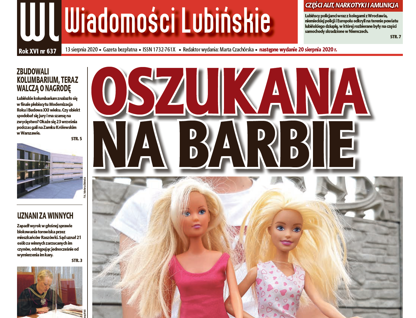 „Wiadomości Lubińskie” już w czwartek