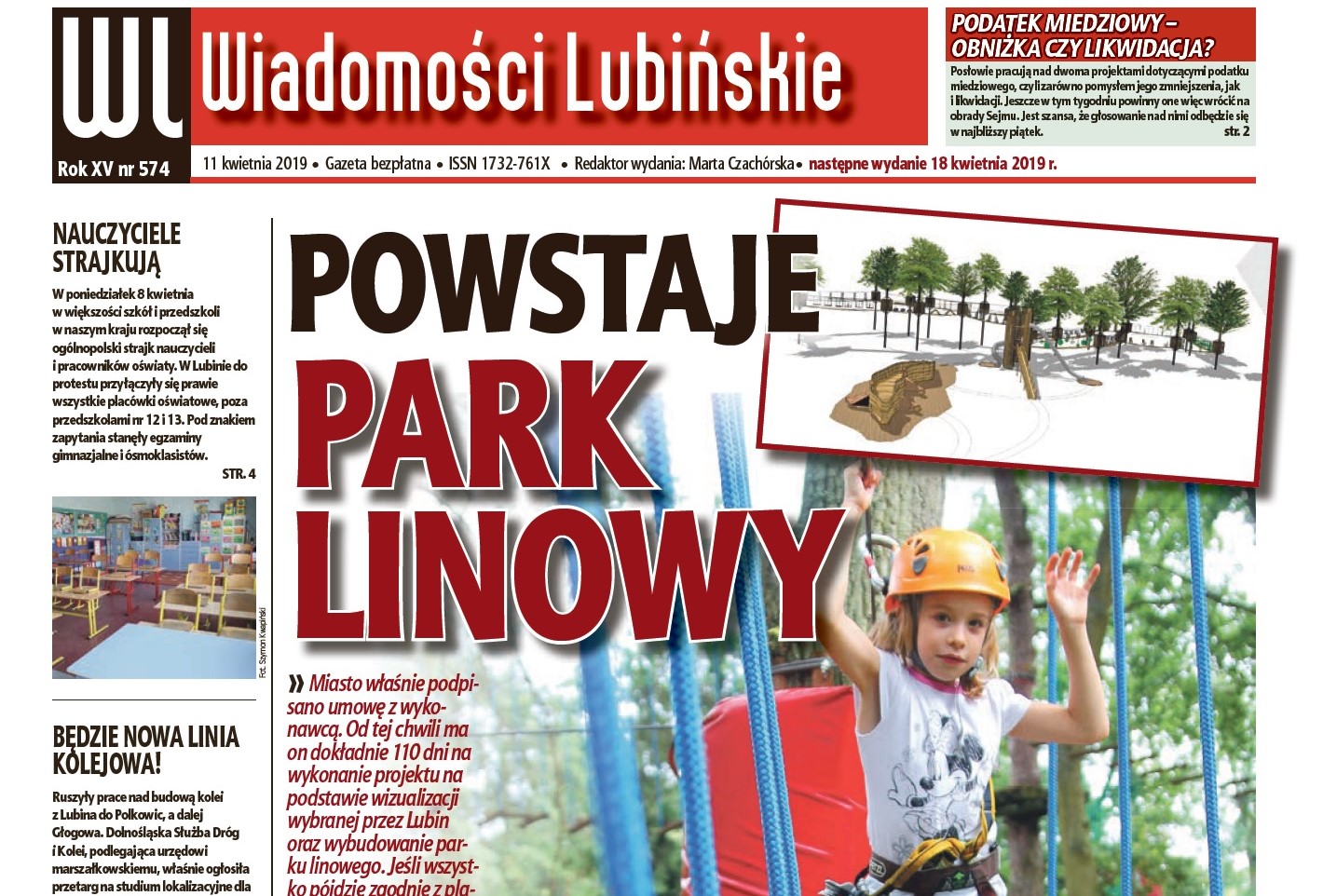 „Wiadomości Lubińskie” już jutro