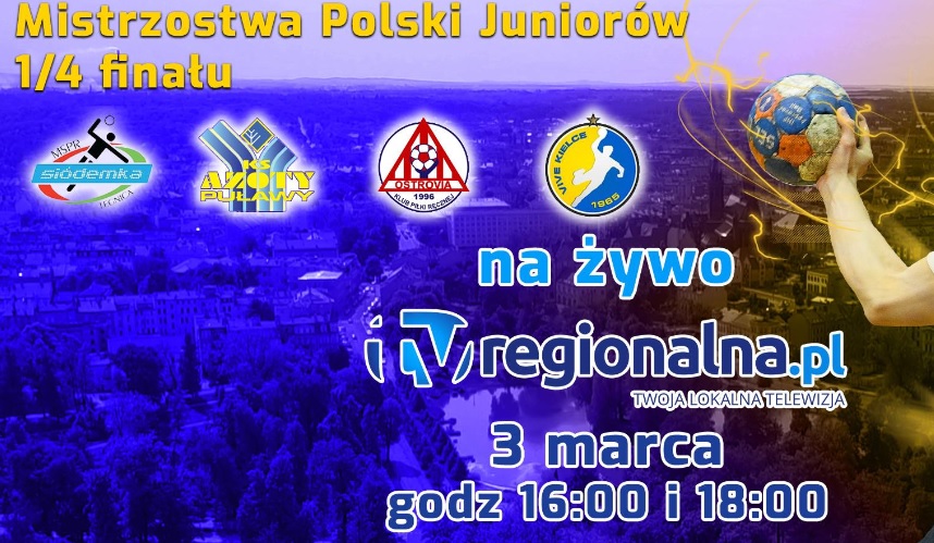 Dwa mecze piłki ręcznej w TV Regionalna.pl!