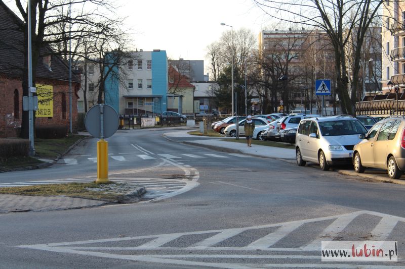 Remont dróg w centrum Lubina