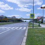 ulica Hutnicza, przejście dla pieszych, 2021 (2)
