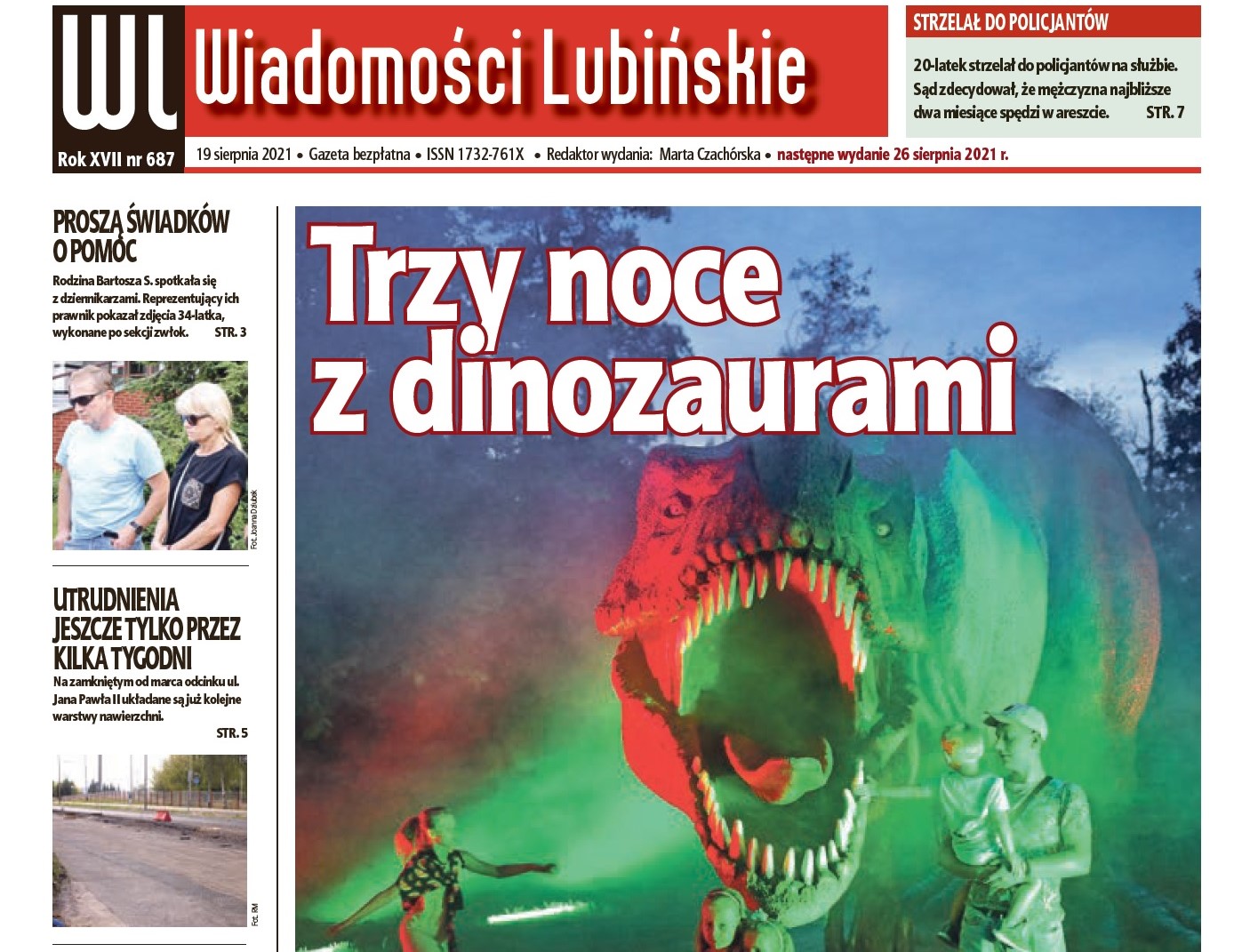 „Wiadomości Lubińskie” w każdy czwartek