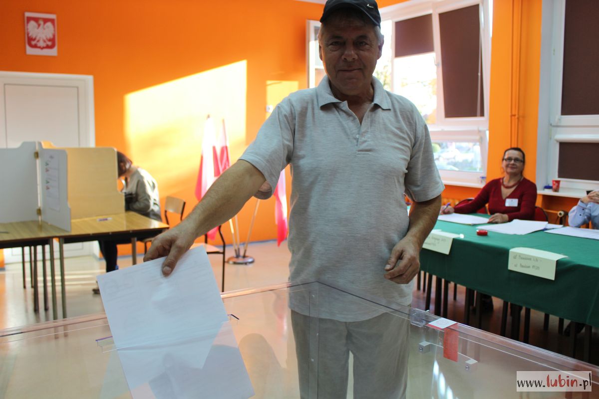 W Lubinie zagłosowało do godz. 17 więcej niż cztery lata temu