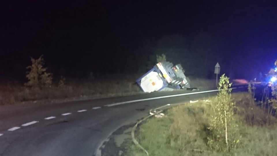 Lubinianin zginął w wypadku cysterny