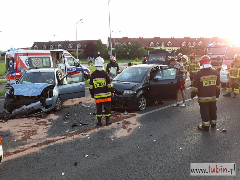 Groźny wypadek na Kaczyńskiego