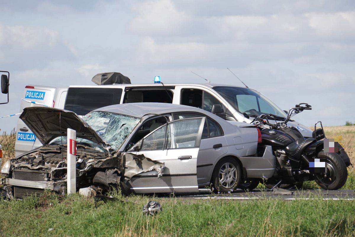 Motocyklista zginął, kobieta właśnie usłyszała zarzuty