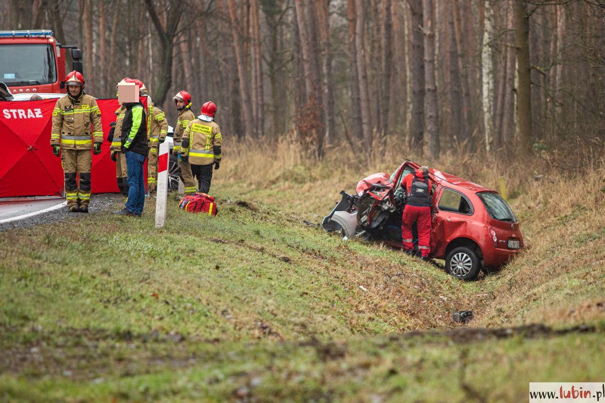 Śmiertelny wypadek na DK 36 [AKTUALIZACJA]