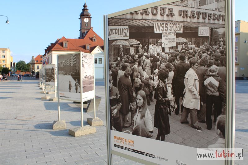 Lubin z dawnych lat na zdjęciach Raczkowiaka