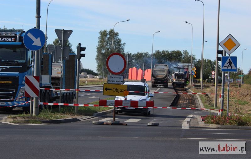 Droga zamknięta. Trwa przebudowa