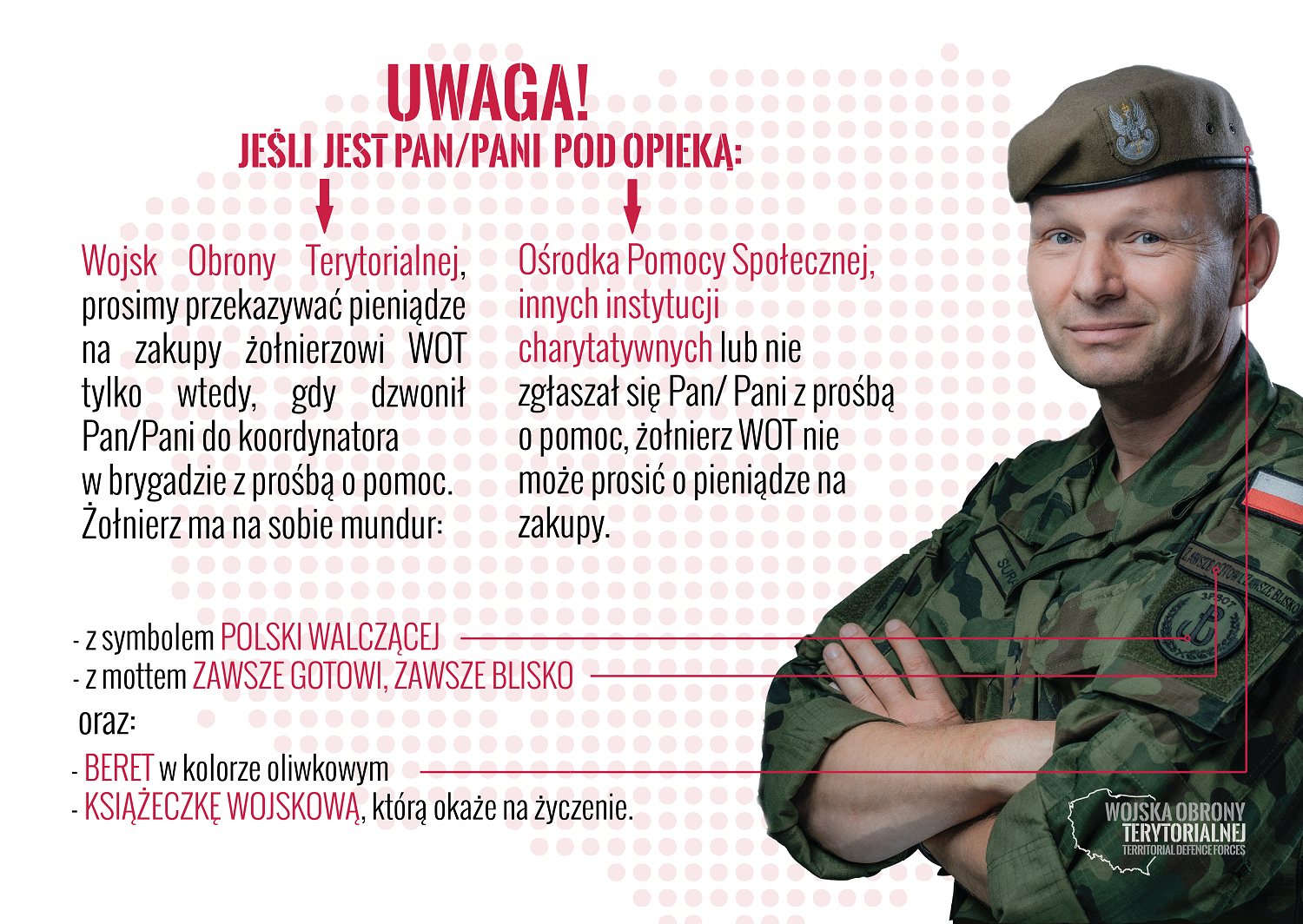 Uwaga na fałszywych żołnierzy WOT!