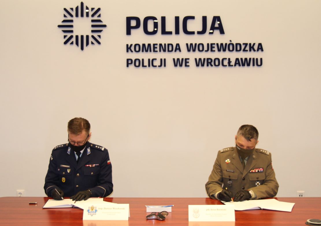 Terytorialsi podpisali porozumienie policją