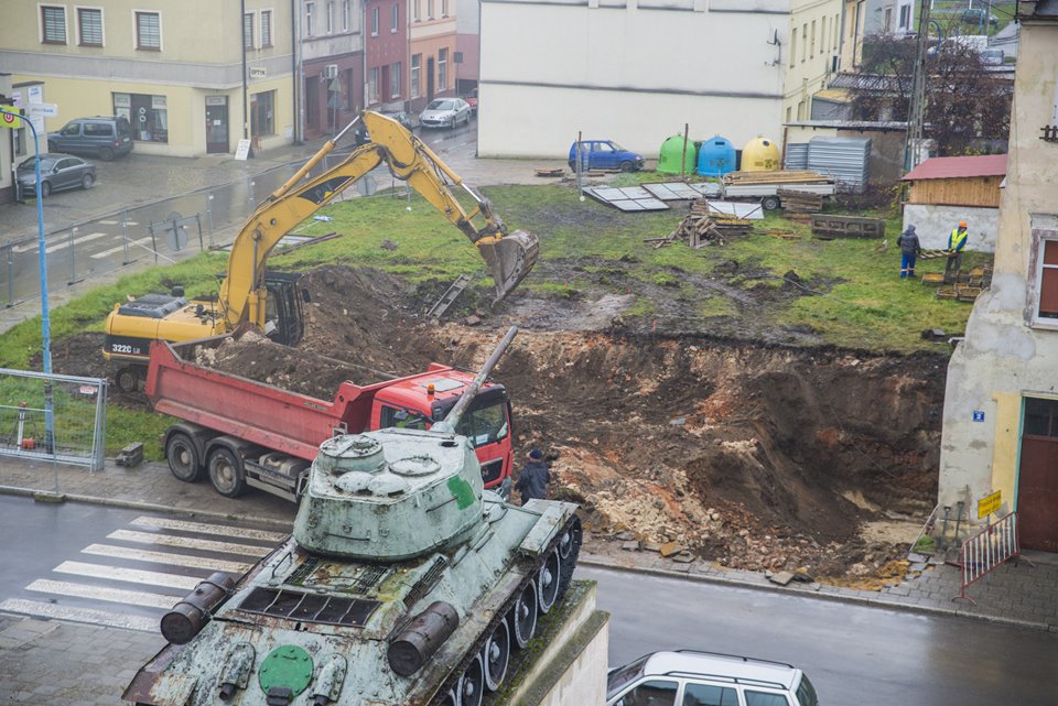 W centrum ruszyła budowa