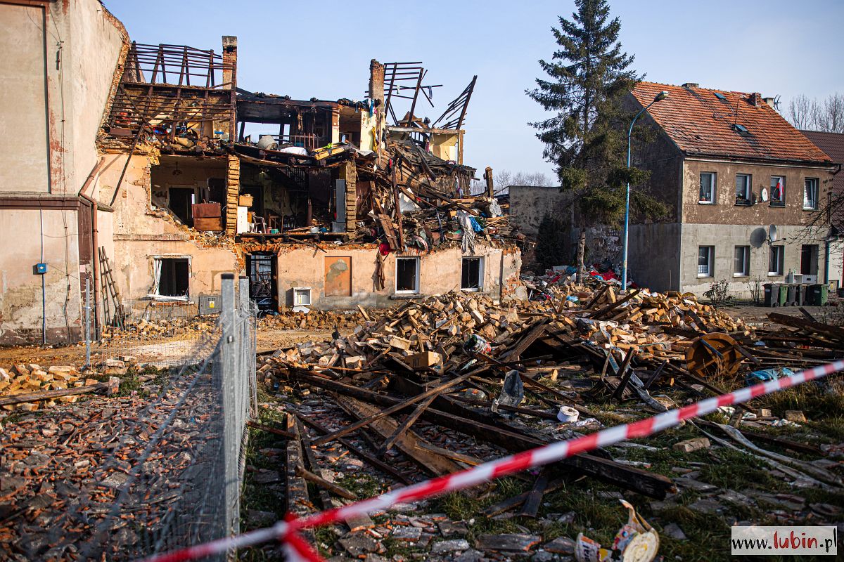 Wybuch w Ścinawie: w szpitalu zmarła druga osoba