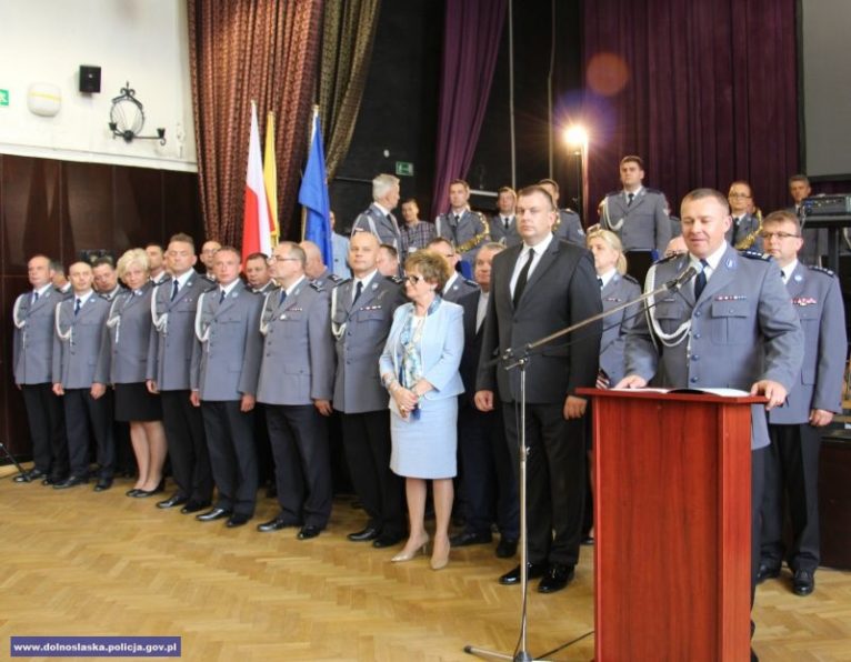 ślubowanie policjantów 